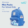 Astra Family Hoppi Baby Wet Wipes Mini, 8 Pack for school kids.