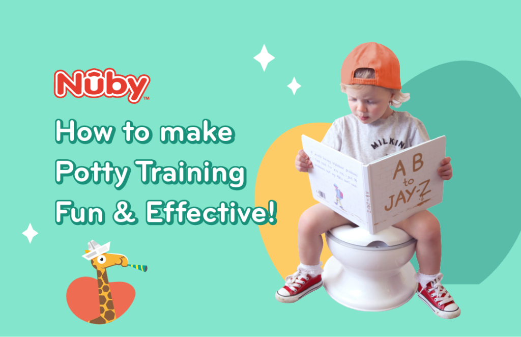Astra Family Make potty training fun and effective with Nuby My Realy Potty!