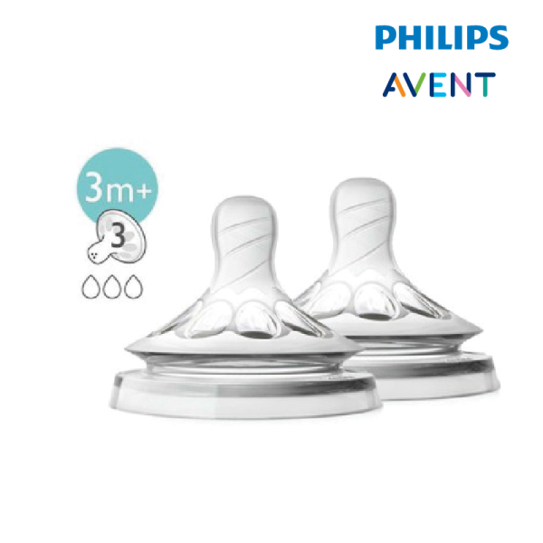 Astra Family Philips Avent Natural Teat 2.0 Med. Flow - 2pcs/pack - 2 pack.