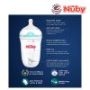 Astra Family The Nuby Comfort Bottles Replacement Kit-1 Weighted Straw 1 Plastic Adapter & 1 Thin Cleansing Brush is shown with its features.