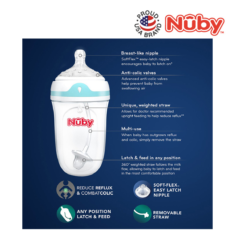 Nuby silicone bottle brush,Nuby Silicone bottle straw,weighted straw,Nuby Comfort Silicone bottle straw,Nuby Silicone bottle