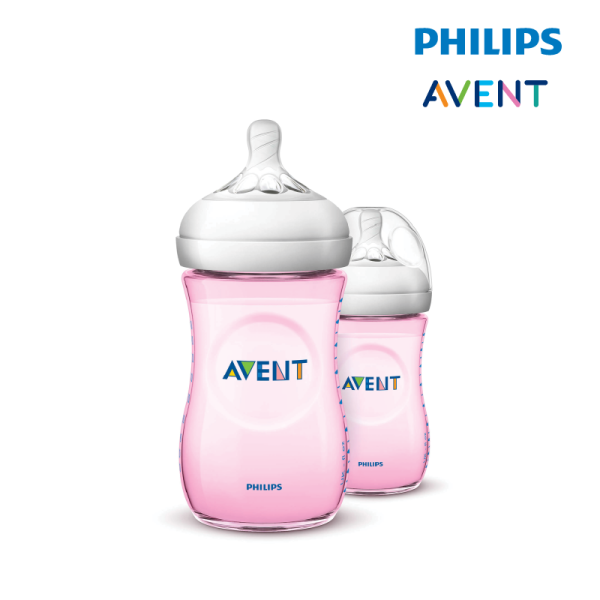 Philips Avent Natural Bottle 9OZ/260ML - Natural 2.0 (Twin Pack)