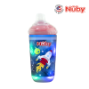 Astra Family Nuby 1Pk 10oz Light Up Cup with No Spill Soft Silicone Spout with Hygienic Cover.
