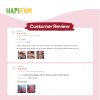 Astra Family Hapfam customer review on HAPIMOMS® Lactation Cookies Trial Pack, natural breast milk increasing foods for breast feeding moms diet.