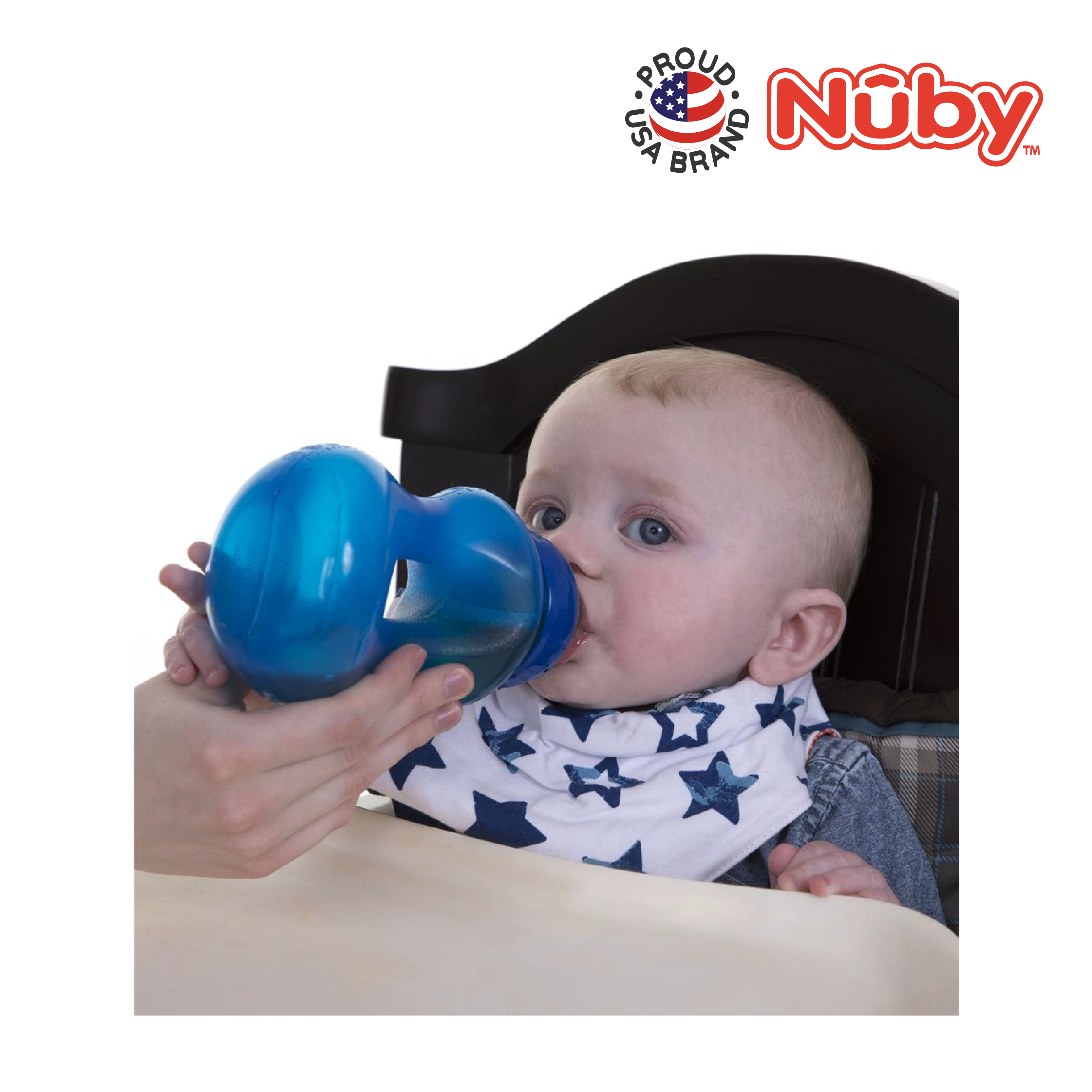 nuby flip it with thin silicone straw cup with carrying strap 420ml/14oz (copy)