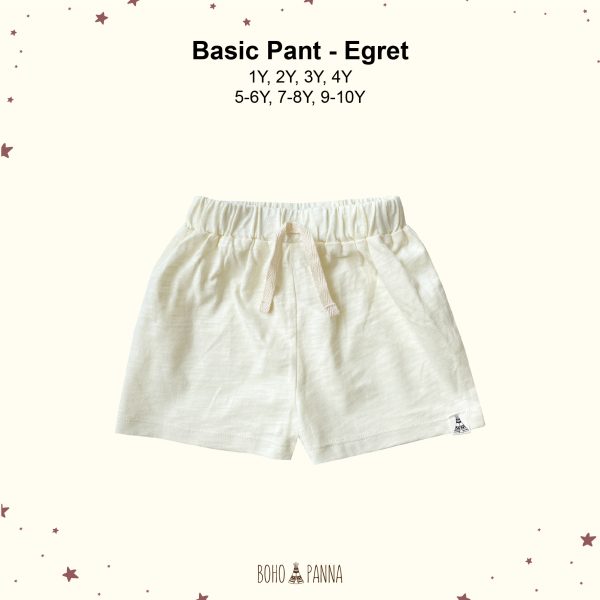 bohopanna basic pants egret