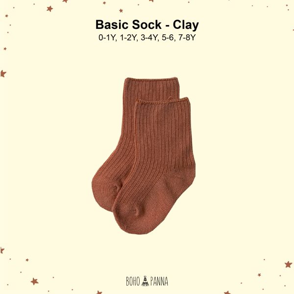 bohopanna basic sock clay