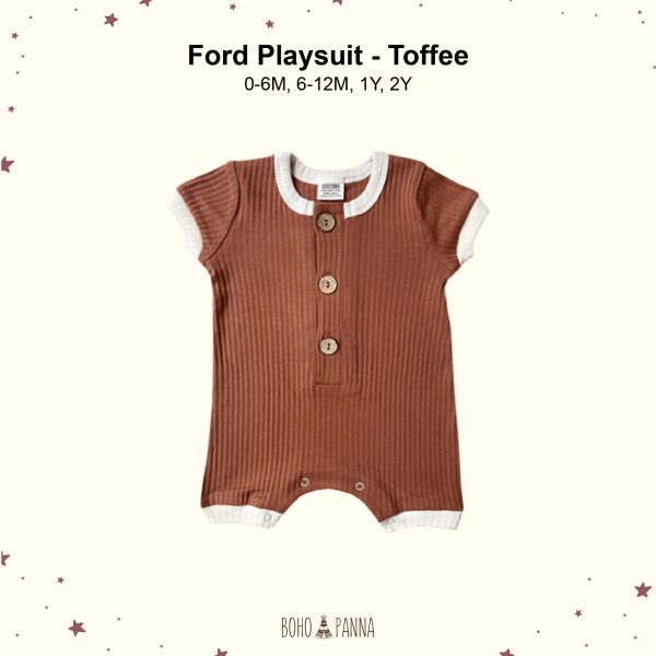 bohopanna ford playsuit toffee