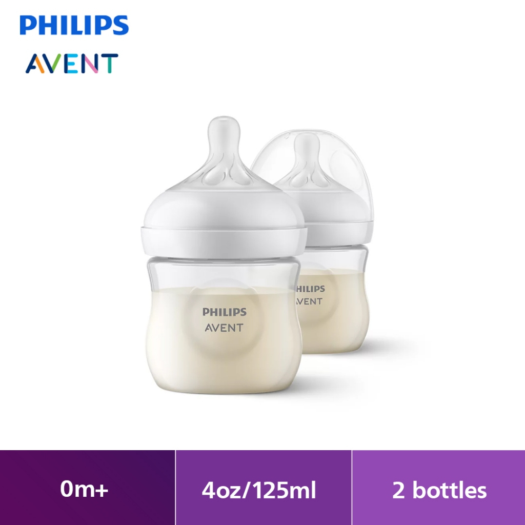 Avent Natural Response Bottle 4oz/125ml Twin Pack