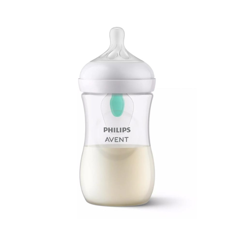pa natural response baby bottle with airfree vent 1m 9oz260ml scy67301(2)