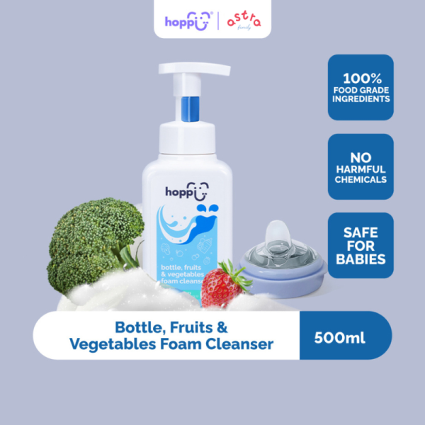 hoppi organic baby laundry detergent lavender (1.8l/bottle) (copy)