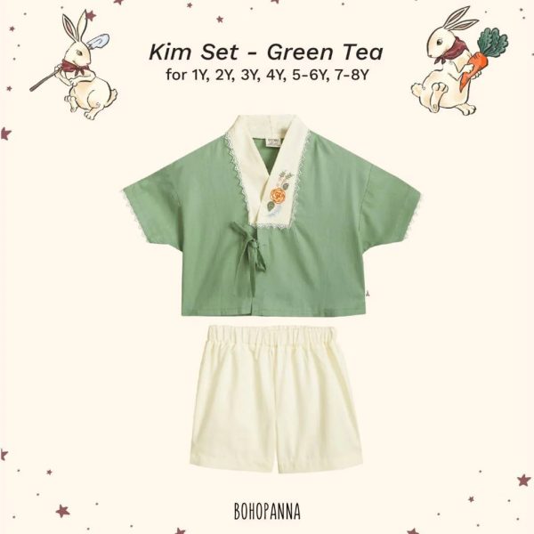 Bohopanna Kim Set - Greentea 01